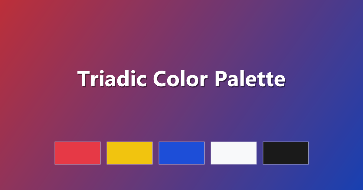 Triadic Color Palette: How to Build One (+ 6 Examples)